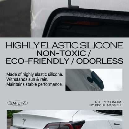 EVAAM® Silicone Tailgate Corner Guards for Tesla Model Y Juniper 2025+ (4PCS)