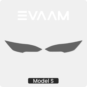 EVAAM® Smoked TPU Full Headlight Taillight Protection For Tesla Model S(2021-2023) - EVAAM