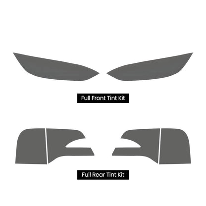 EVAAM® Smoked TPU Full Headlight Taillight Protection For Tesla Model X(2022-2023)
