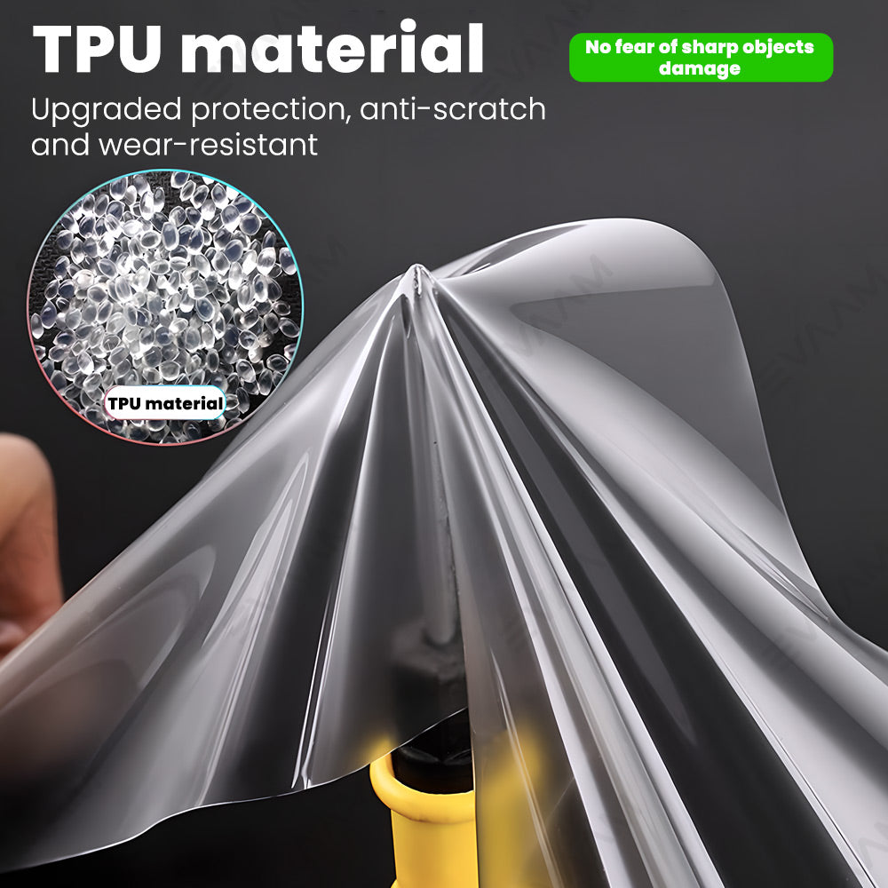 EVAAM® Smoked Tint TPU Headlight and Taillight Protection Film for Tesla Model Y Juniper 2025+
