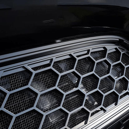 EVAAM® Split Front Bumper Protective Mesh Grill Panel for Tesla Model Y Juniper 2025+ - EVAAM
