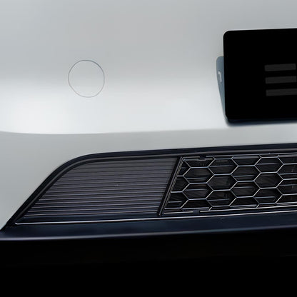 EVAAM® Split Front Bumper Protective Mesh Grill Panel for Tesla Model Y Juniper 2025+ - EVAAM
