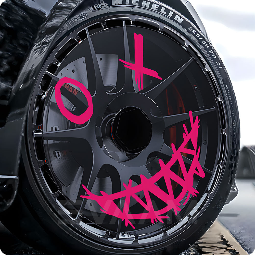 EVAAM® Stylish Wheel Hubcap For Tesla Model S/X (4 PCS) - EVAAM