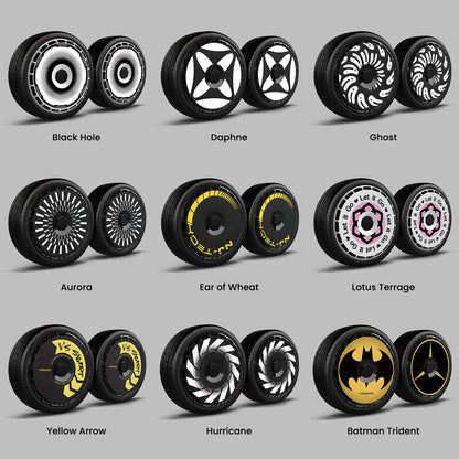 EVAAM® Stylish Wheel Hubcap For Tesla Model S/X (4 PCS) - EVAAM