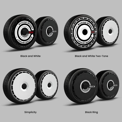 EVAAM® Stylish Wheel Hubcap For Tesla Model S/X (4 PCS) - EVAAM