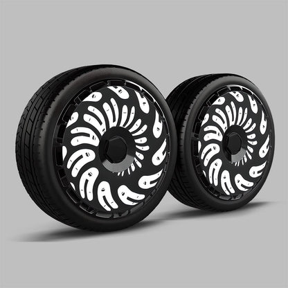 EVAAM® Stylish Wheel Hubcap For Tesla Model S/X (4 PCS) - EVAAM