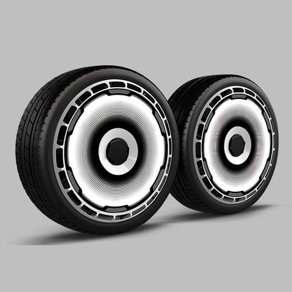 EVAAM® Stylish Wheel Hubcap For Tesla Model S/X (4 PCS) - EVAAM