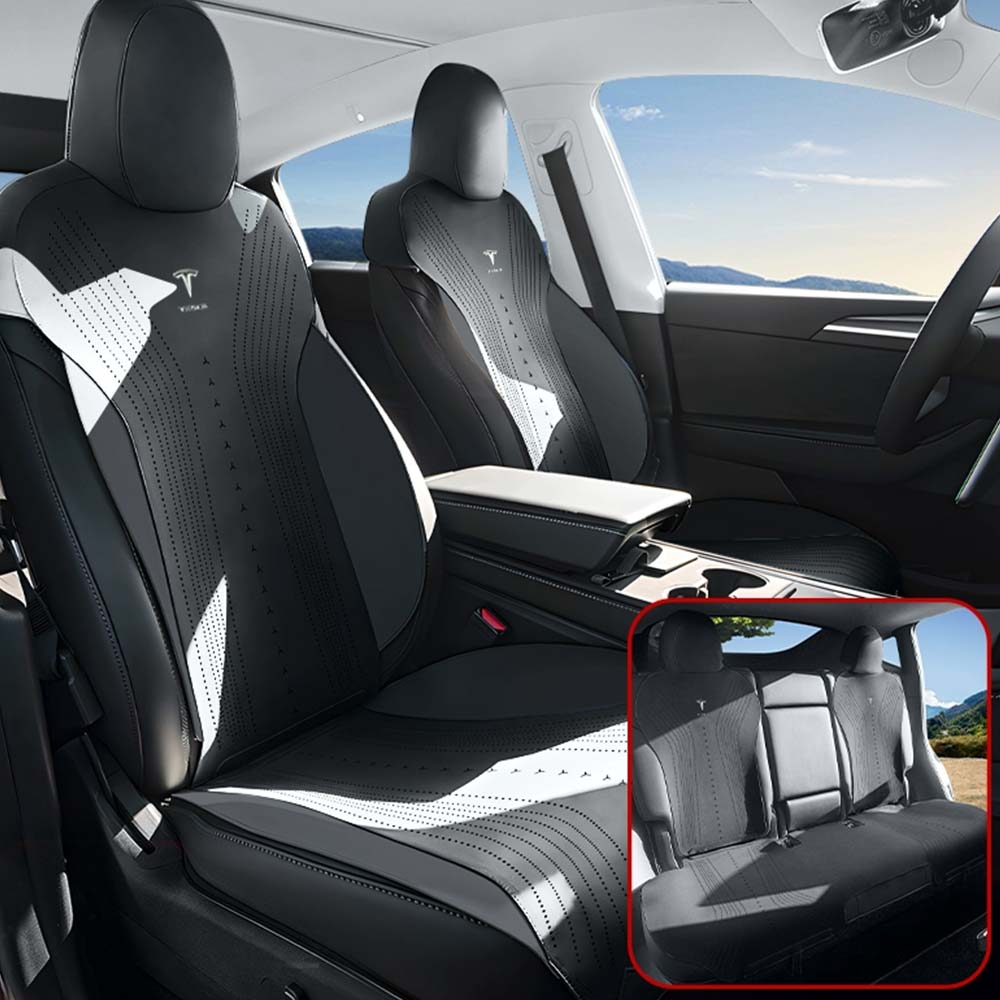 EVAAM® Suede Breathable Seat Cushion For Tesla Model 3/Y - EVAAM