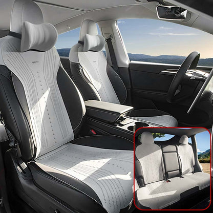 EVAAM® Suede Breathable Seat Cushion For Tesla Model 3/Y - EVAAM