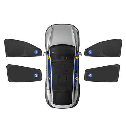 EVAAM® Sunshade Privacy Window Shade for Tesla Model Y Juniper 2025+ - EVAAM