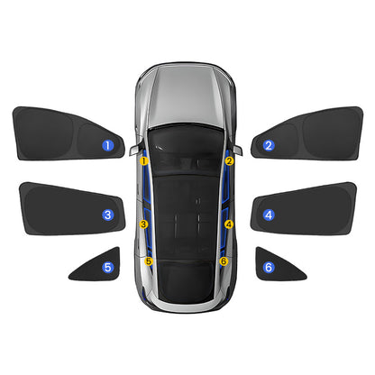 EVAAM® Sunshade Privacy Window Shade for Tesla Model Y Juniper 2025+ - EVAAM