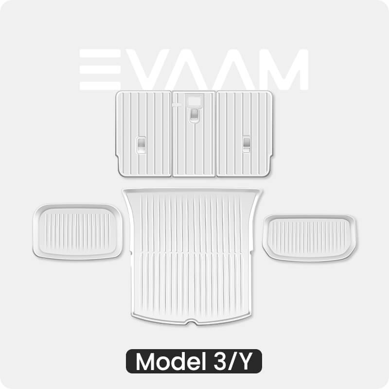 EVAAM® TPE Frunk & Trunk Cover for Tesla Model 3Y Accessories