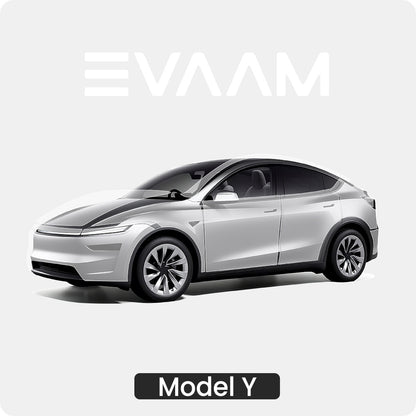 EVAAM® TPU Pre-Cut Invisible Full Car Paint Protection Film (PPF) for Tesla Model Y Juniper 2025+ - EVAAM