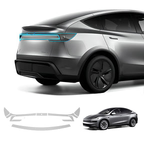 EVAAM® TPU Pre-Cut Invisible Full Car Paint Protection Film (PPF) for Tesla Model Y Juniper 2025+