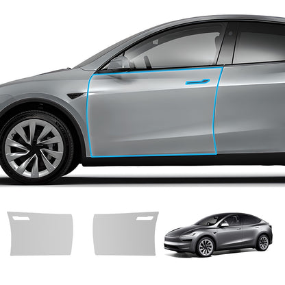 EVAAM® TPU Pre-Cut Invisible Full Car Paint Protection Film (PPF) for Tesla Model Y Juniper 2025+ - EVAAM