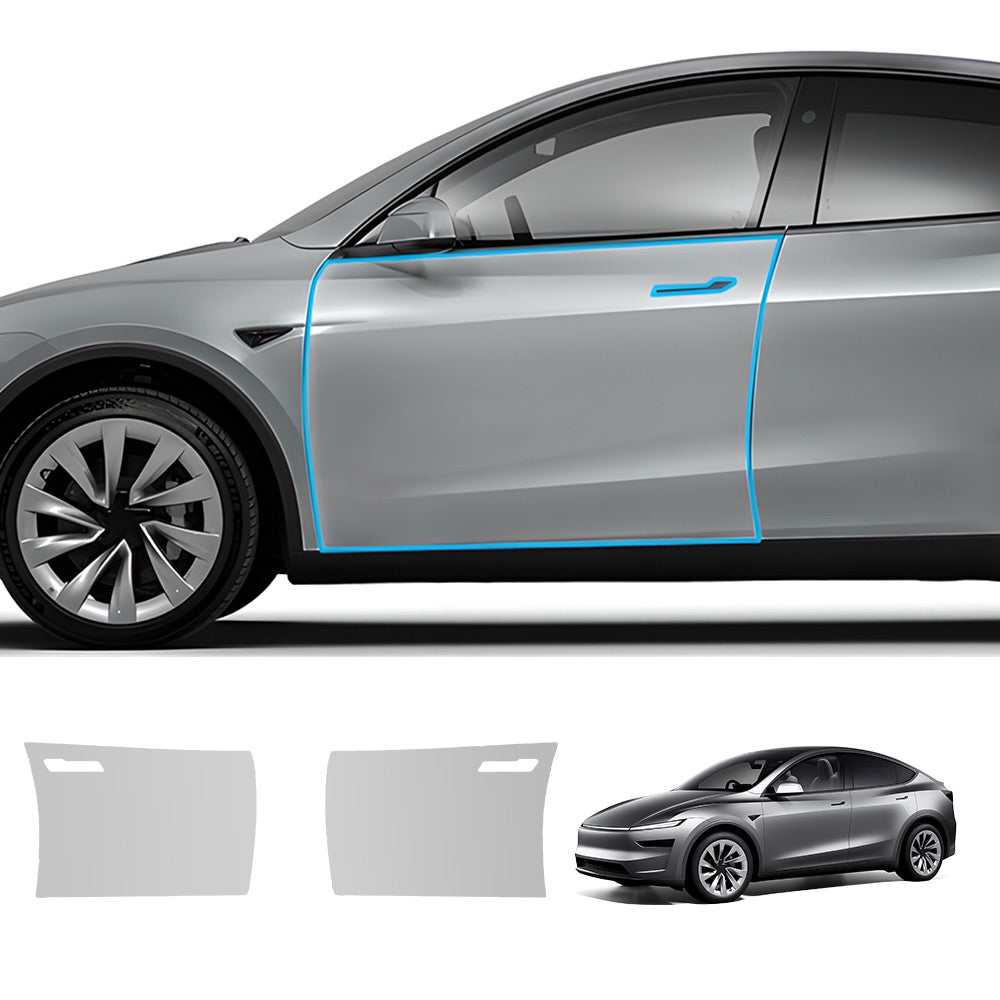 EVAAM® TPU Pre-Cut Invisible Full Car Paint Protection Film (PPF) for Tesla Model Y Juniper 2025+