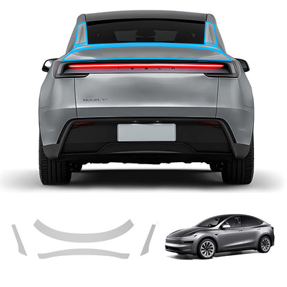 EVAAM® TPU Pre-Cut Invisible Full Car Paint Protection Film (PPF) for Tesla Model Y Juniper 2025+ - EVAAM
