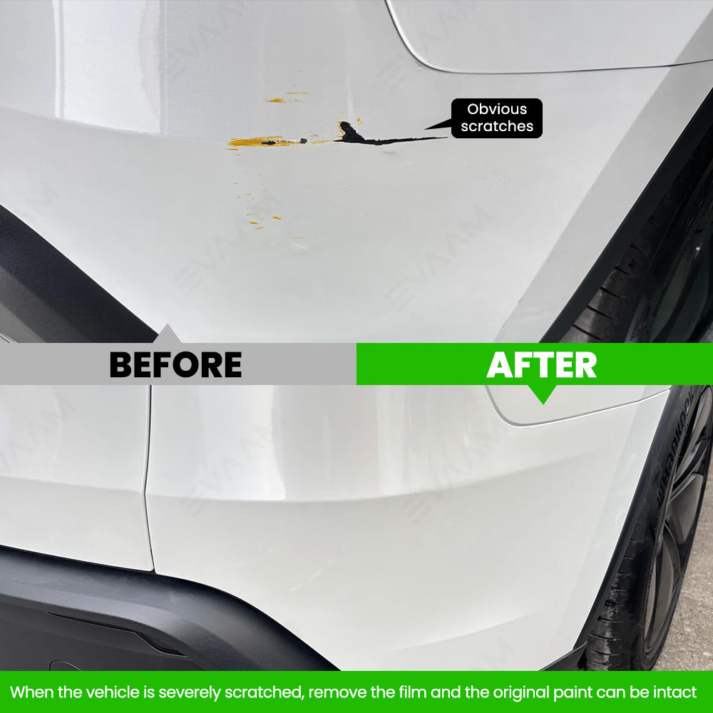 EVAAM® TPU Pre-Cut Invisible Full Car Paint Protection Film (PPF) for Tesla Model Y Juniper 2025+