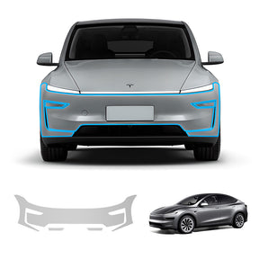 EVAAM® TPU Pre-Cut Invisible Full Car Paint Protection Film (PPF) for Tesla Model Y Juniper 2025+