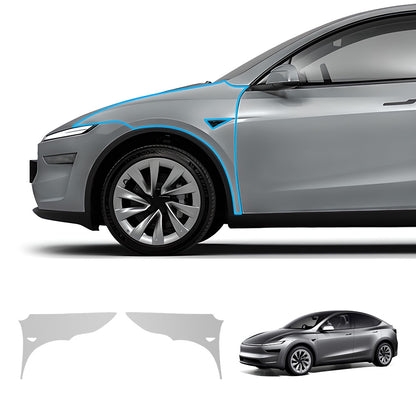 EVAAM® TPU Pre-Cut Invisible Full Car Paint Protection Film (PPF) for Tesla Model Y Juniper 2025+ - EVAAM