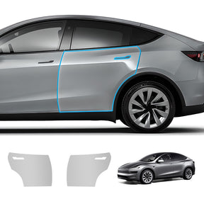 EVAAM® TPU Pre-Cut Invisible Full Car Paint Protection Film (PPF) for Tesla Model Y Juniper 2025+
