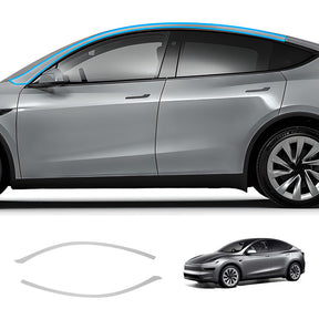 EVAAM® TPU Pre-Cut Invisible Full Car Paint Protection Film (PPF) for Tesla Model Y Juniper 2025+