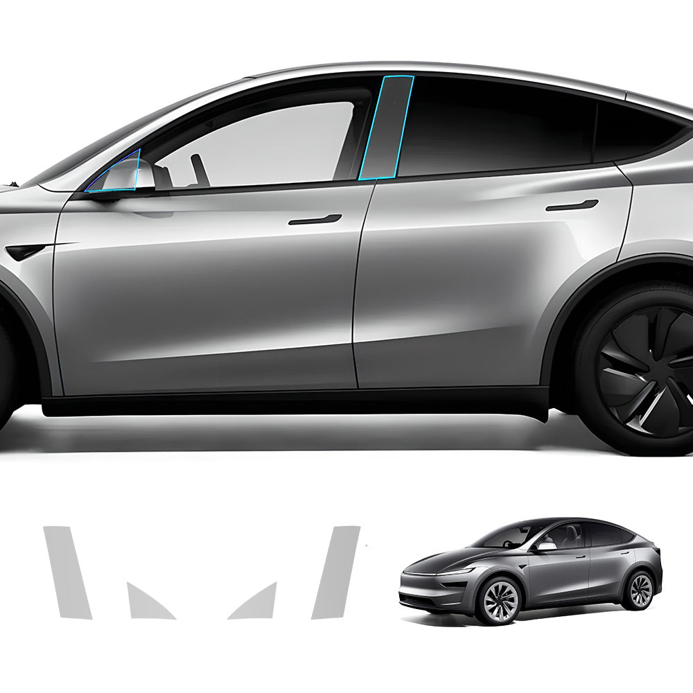 EVAAM® TPU Pre-Cut Invisible Full Car Paint Protection Film (PPF) for Tesla Model Y Juniper 2025+