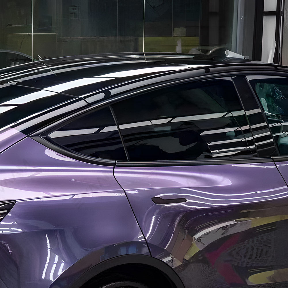 EVAAM® TPU Roof Pillar Delete Wrap for Tesla Model Y Juniper 2025+