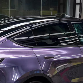 EVAAM® TPU Roof Pillar Delete Wrap for Tesla Model Y Juniper 2025+