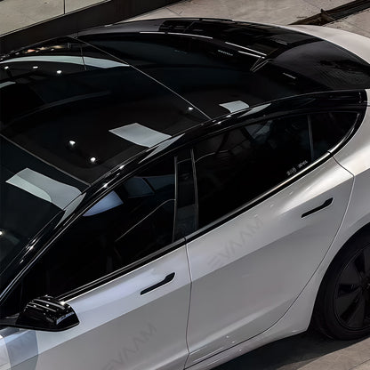 EVAAM® TPU Roof Pillar Delete Wrap for Tesla Model Y Juniper 2025+ - EVAAM