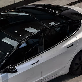 EVAAM® TPU Roof Pillar Delete Wrap for Tesla Model Y Juniper 2025+