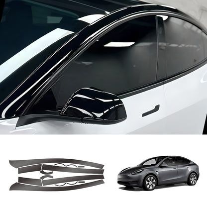 EVAAM® TPU Roof Pillar Delete Wrap for Tesla Model Y Juniper 2025+ - EVAAM
