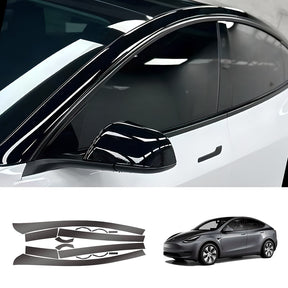 EVAAM® TPU Roof Pillar Delete Wrap for Tesla Model Y Juniper 2025+