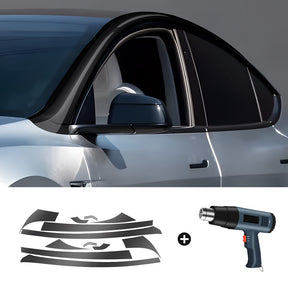 EVAAM® TPU Roof Pillar Delete Wrap for Tesla Model Y Juniper 2025+