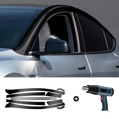 EVAAM® TPU Roof Pillar Delete Wrap for Tesla Model Y Juniper 2025+ - EVAAM
