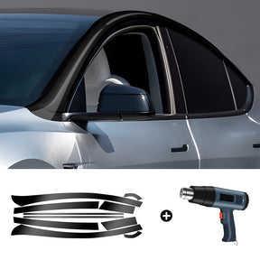 EVAAM® TPU Roof Pillar Delete Wrap for Tesla Model Y Juniper 2025+