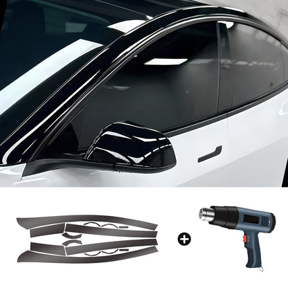 EVAAM® TPU Roof Pillar Delete Wrap for Tesla Model Y Juniper 2025+ - EVAAM