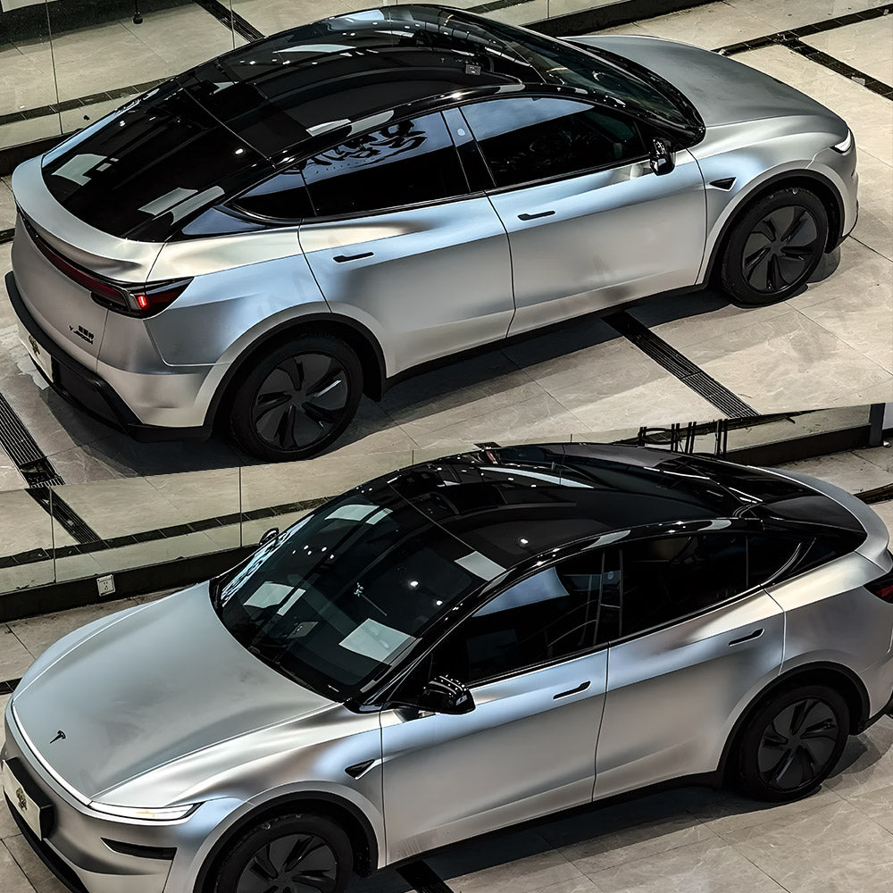 EVAAM® TPU Roof Pillar Delete Wrap for Tesla Model Y Juniper 2025+