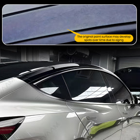 EVAAM® TPU Roof Pillar Delete Wrap for Tesla Model Y Juniper 2025+