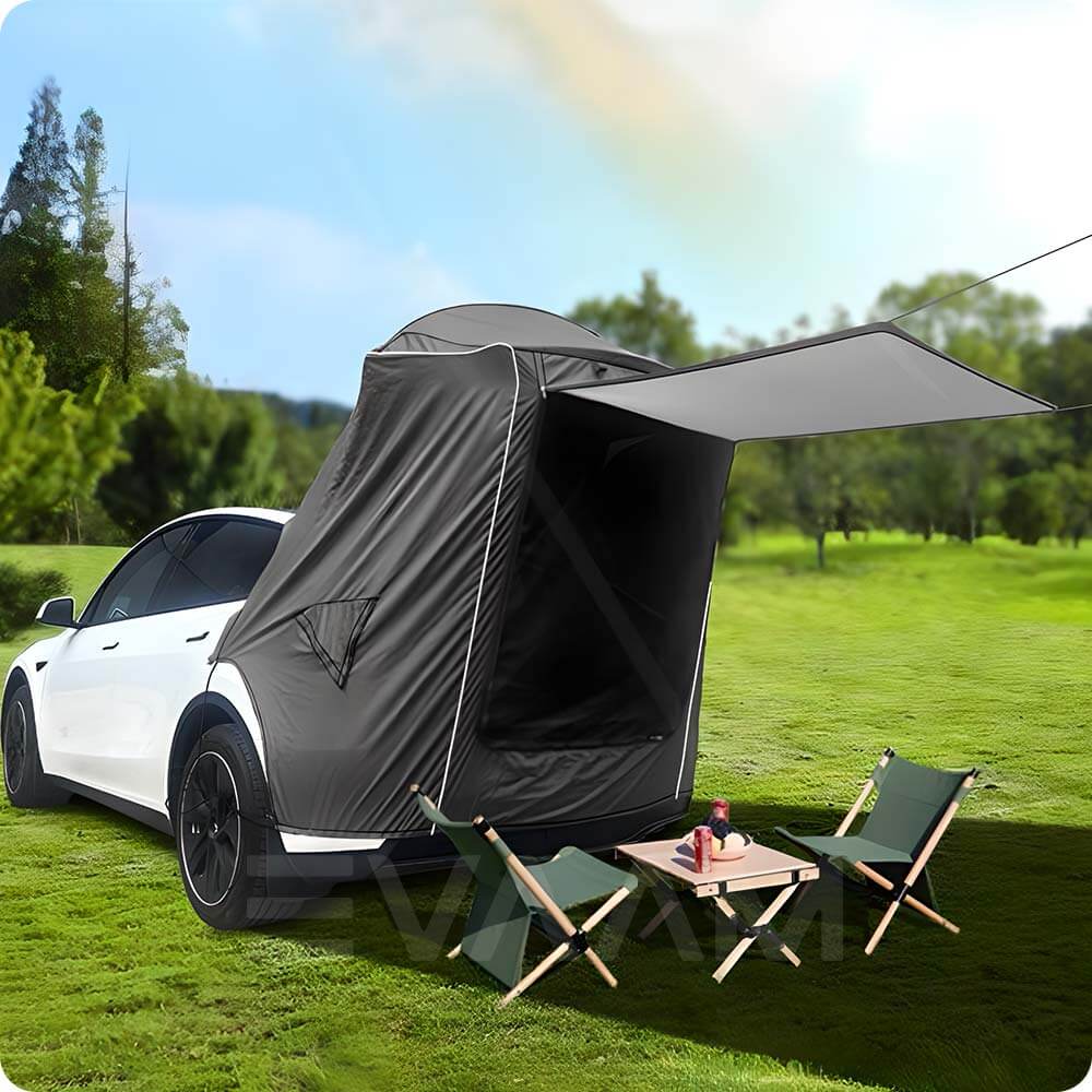 EVAAM® Tailgate Camping Tent Waterproof Sunshade Awning For Tesla Model Y