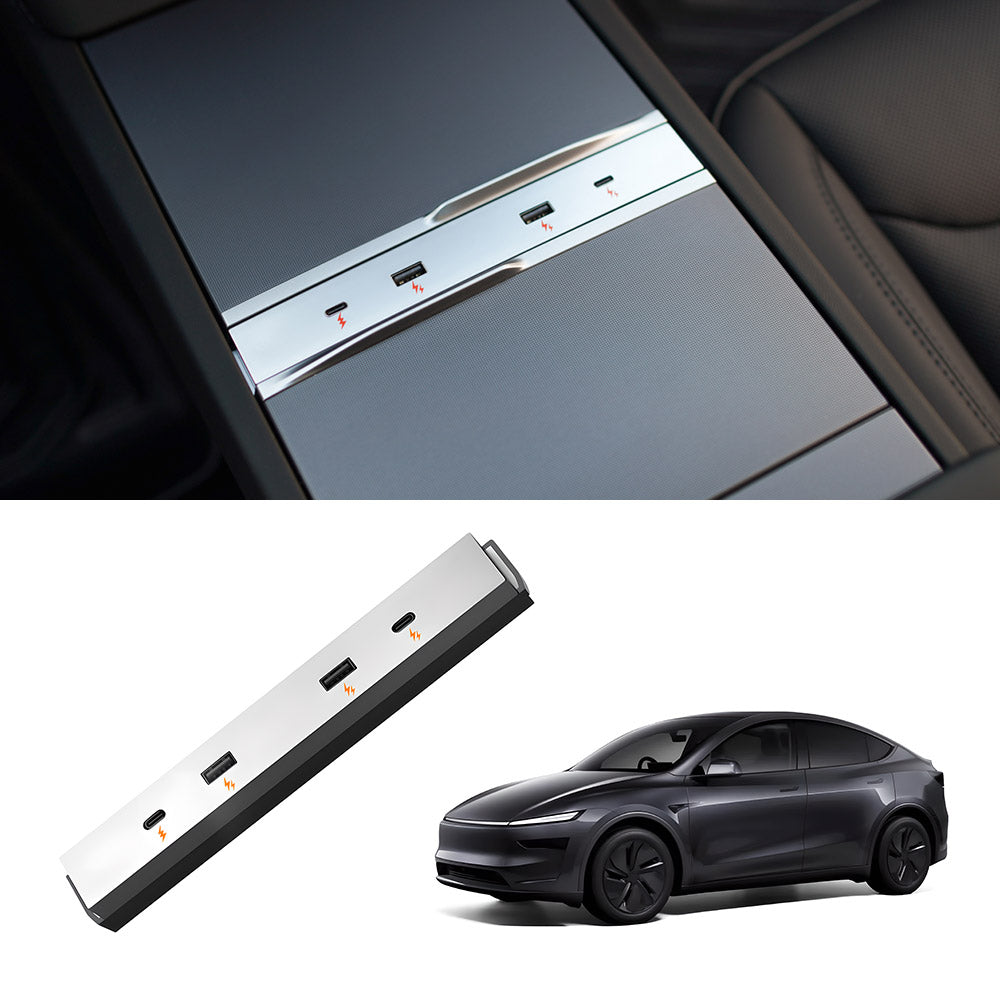 EVAAM® USB Hub Central Control Expansion Dock For Model 3 Highland & Model Y Juniper - EVAAM