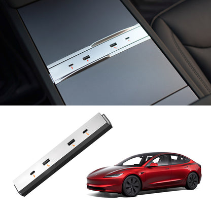 EVAAM® USB Hub Central Control Expansion Dock For Model 3 Highland & Model Y Juniper - EVAAM