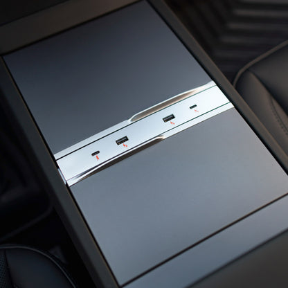 EVAAM® USB Hub Central Control Expansion Dock For Model 3 Highland & Model Y Juniper - EVAAM