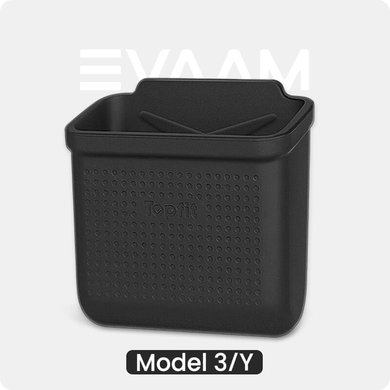 EVAAM® Velcro Stick Storage Box Organizer for Model 3/Y - EVAAM