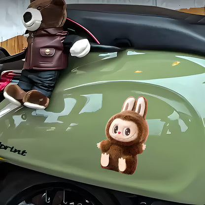 EVAAM® Waterproof Labubu Car Decal Sticker - Fits All Cars - EVAAM