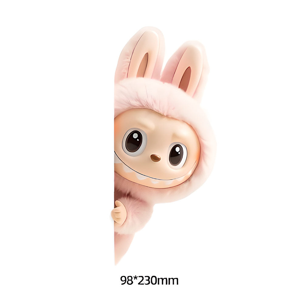 EVAAM® Waterproof Labubu Car Decal Sticker - Fits All Cars - EVAAM