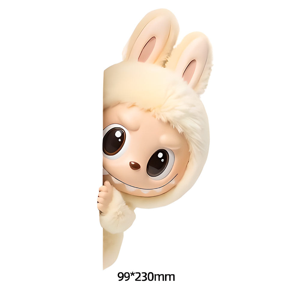 EVAAM® Waterproof Labubu Car Decal Sticker - Fits All Cars - EVAAM