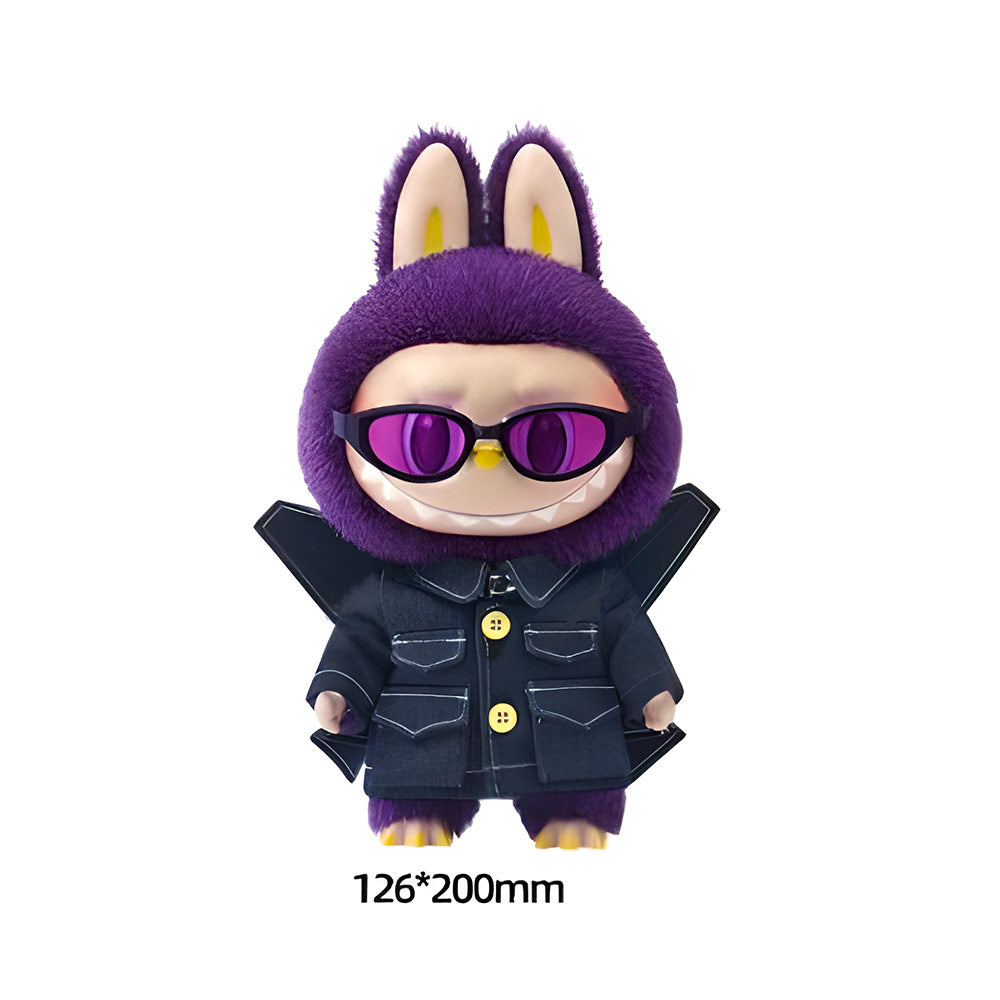 EVAAM® Waterproof Labubu Car Decal Sticker - Fits All Cars - EVAAM