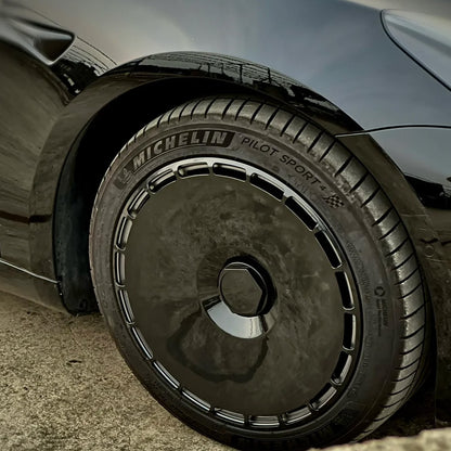 EVAAM® Wheel Cover Hubcap for Tesla Model Y Gemini Wheels 2020-2023 (4PCS) - EVAAM