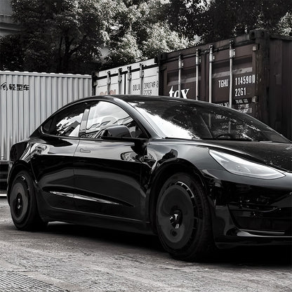 EVAAM® Wheel Cover Hubcap for Tesla Model Y Gemini Wheels 2020-2023 (4PCS) - EVAAM